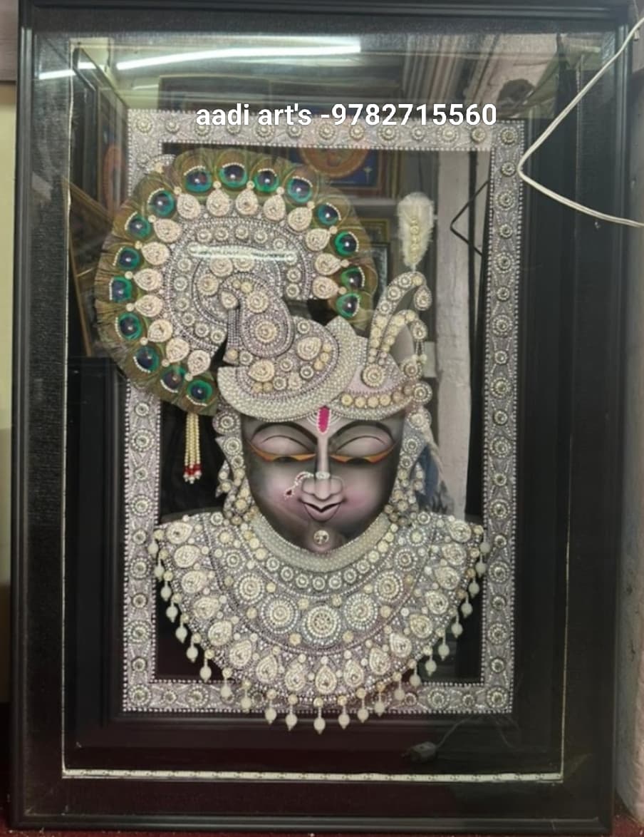 Premium Wooden Frame 2 — Shreenath Aadi Art